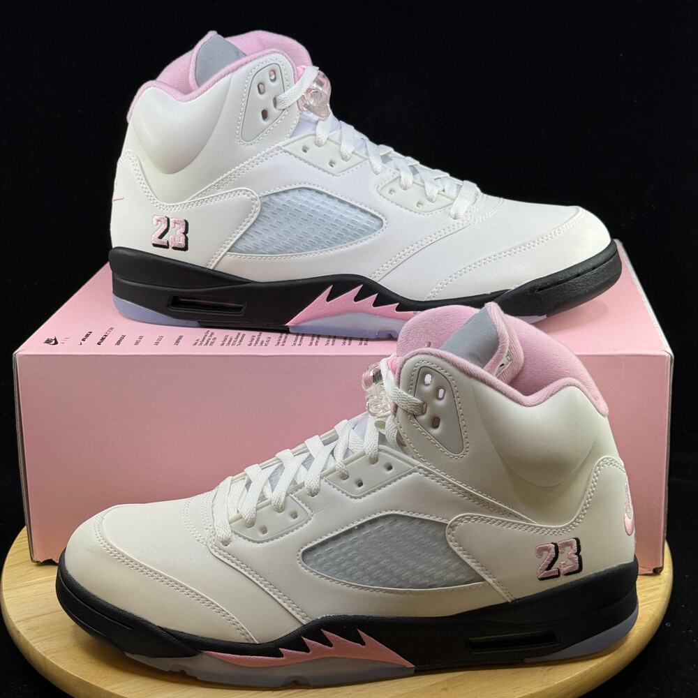 Size 10.5 - Nike Air Jordan 5 Retro ‘Medium Soft Pink’ HQ7978-102 Men’s New